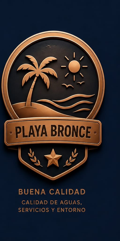 Emblema Playa Bronce